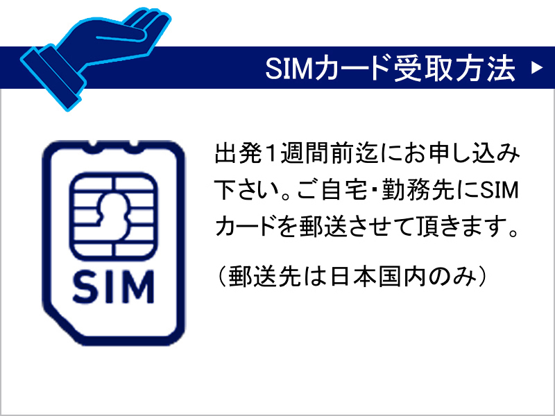 SIMカード受け取り方法ページへリンク